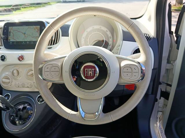2017 Fiat 500 1.2 Lounge Hatchback 3dr Petrol Dualogic Euro 6 (s/s) (69 bhp)