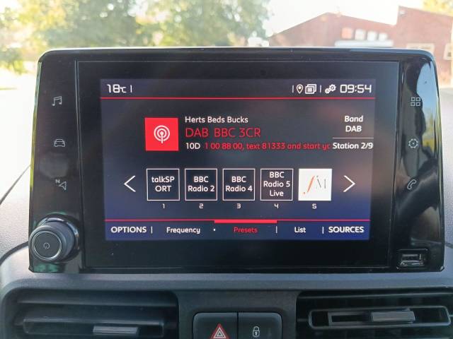 2022 Citroen Berlingo 1.5 BlueHDi 1000 Driver M Pro Panel Van 5dr Diesel EAT8 SWB Euro 6 (s/s) (130 ps)