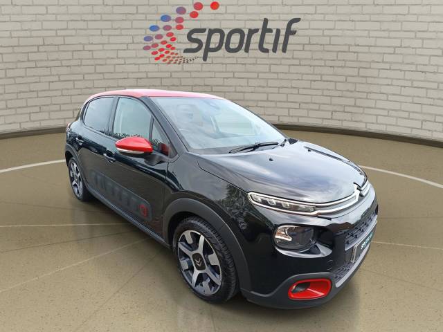 Citroen C3 1.2 PureTech Flair Nav Edition Hatchback 5dr Petrol Manual Euro 6 (82 ps) Hatchback Petrol Black