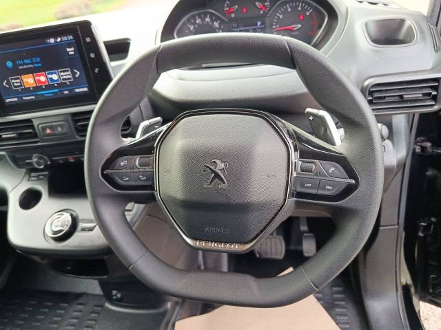 2023 Peugeot Partner 1.5 BlueHDi 1000 Asphalt Premium + Standard Panel Van 5dr Diesel EAT8 SWB Euro 6 (s/s) (130 bhp)