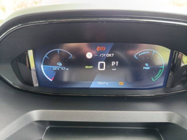 2024 Peugeot e-Partner 800 52kWh Asphalt Standard Panel Van 5dr Electric Auto SWB (7.4kW Charger) (136 ps)