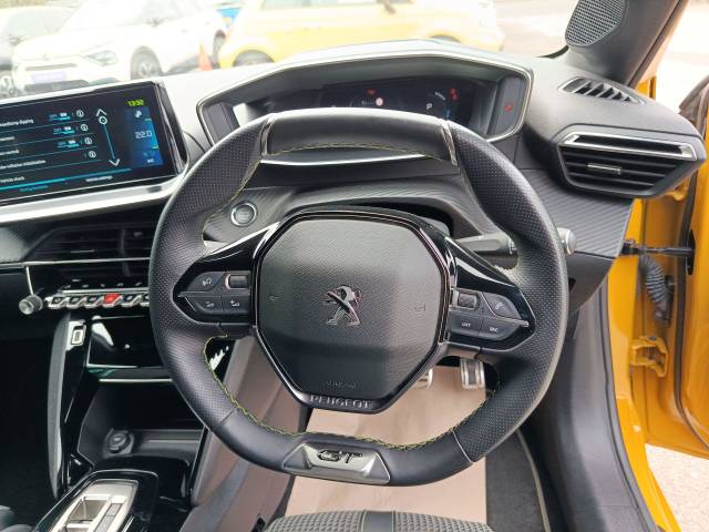 2022 Peugeot e-208 50kWh GT Hatchback 5dr Electric Auto (7kW Charger) (136 ps)