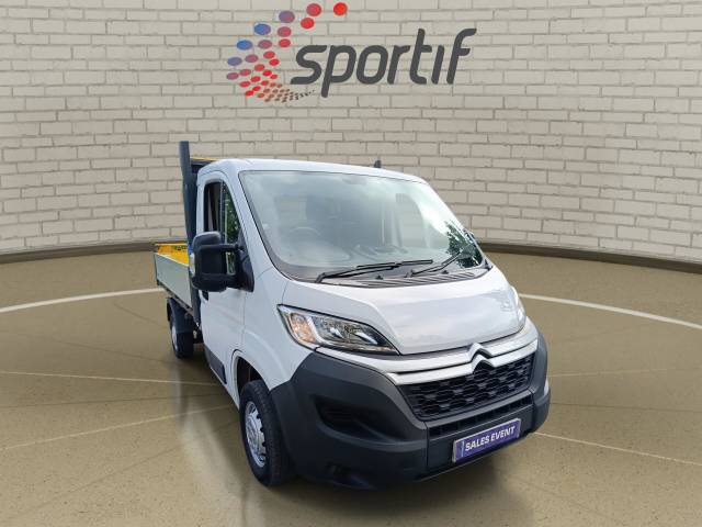 Citroen Relay 2.2 BlueHDi 35 Plus Ready To Run Tipper 2dr Diesel Manual L2 Euro 6 (s/s) (140 ps) Tipper Diesel White