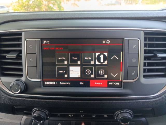2021 Citroen Dispatch 2.0 BlueHDi 1000 Enterprise M Crew Van Double Cab 6dr Diesel EAT8 MWB Euro 6 (s/s) (120 ps)