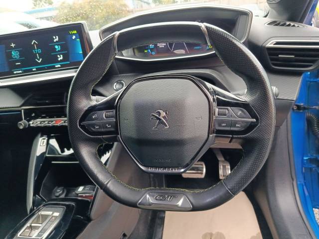 2022 Peugeot e-208 50kWh GT Premium Hatchback 5dr Electric Auto (7kW Charger) (136 ps)