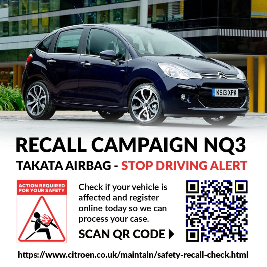 RECALL CAMPAIGN - TAKATA AIRBAG