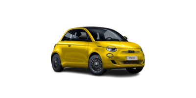 Fiat 500e Convertible - Yellow Gold