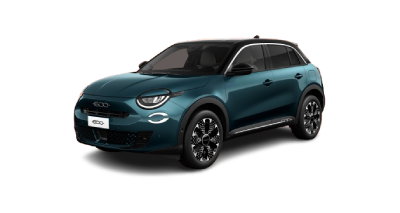 Fiat 600 Hybrid - Ocean Green/Cinema Black