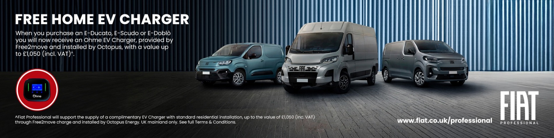 Fiat Pro e-Van EV Charger