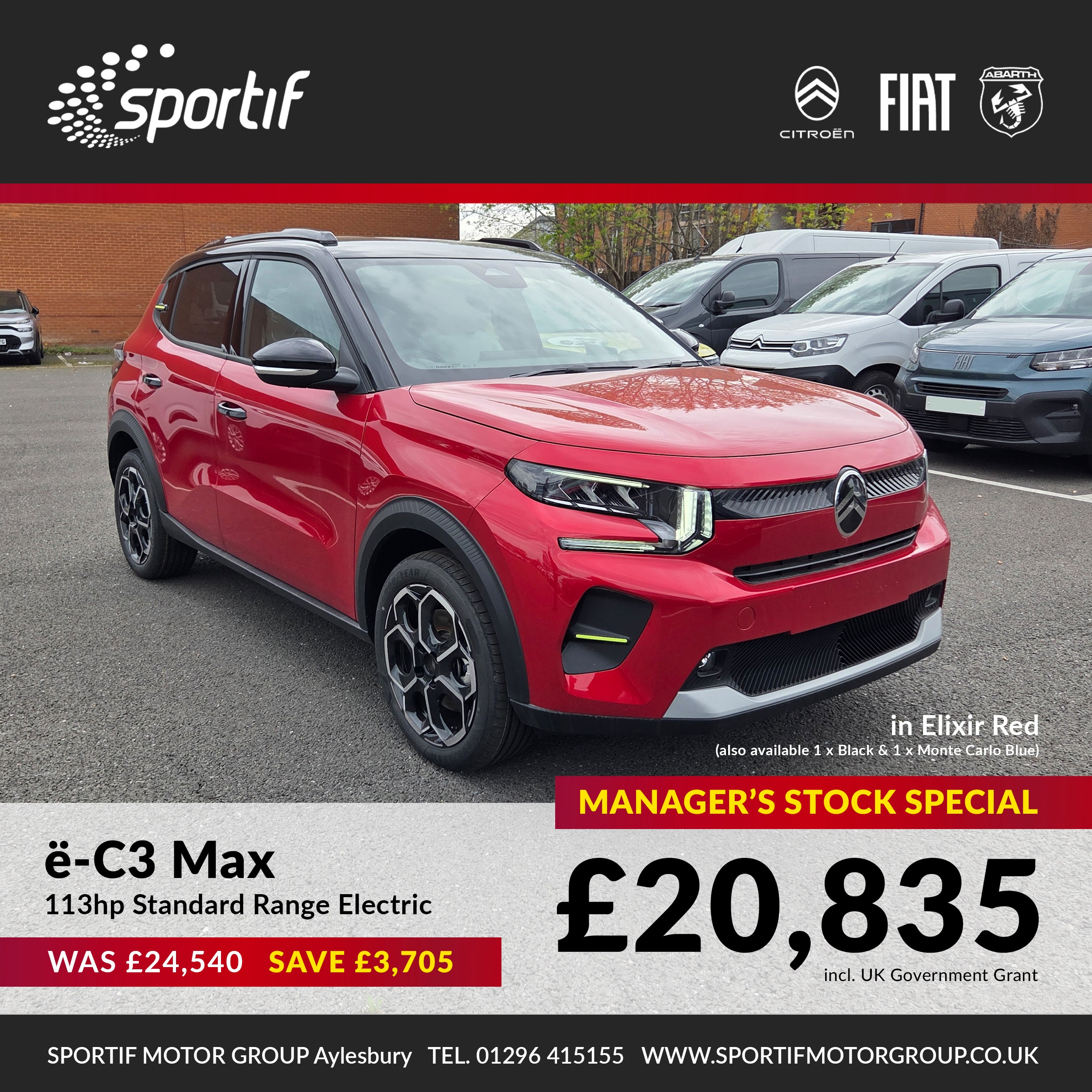 Manager’s Specials!