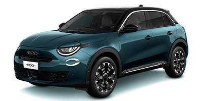 Fiat 600e - Ocean Green / Cinema Black